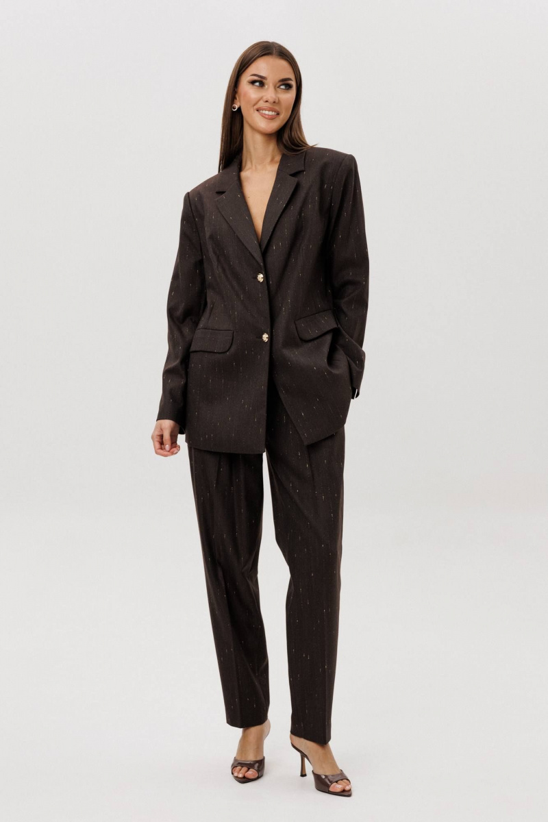 Брючный костюм Fantazia Mod 5320 шоколад