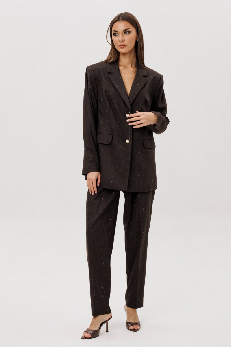 Брючный костюм Fantazia Mod 5320 шоколад