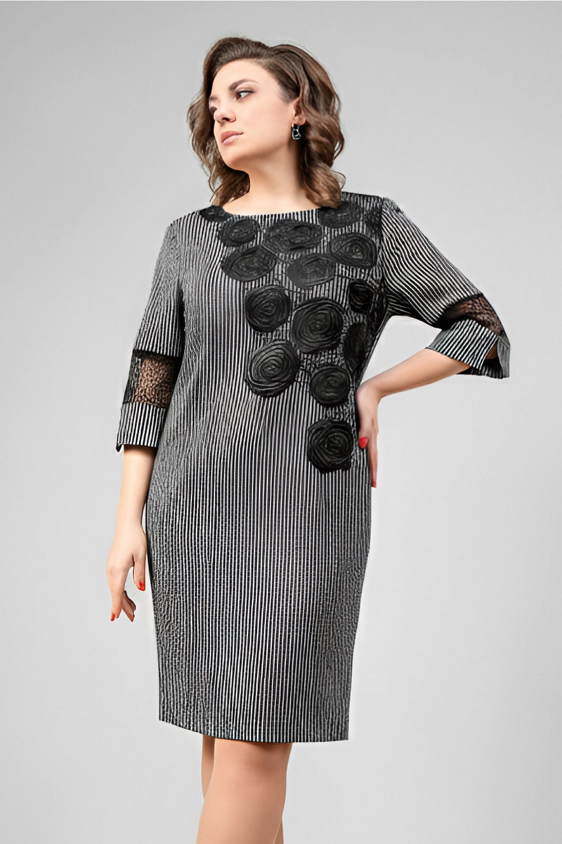 Платья Erika Laurent 1282-3 серый