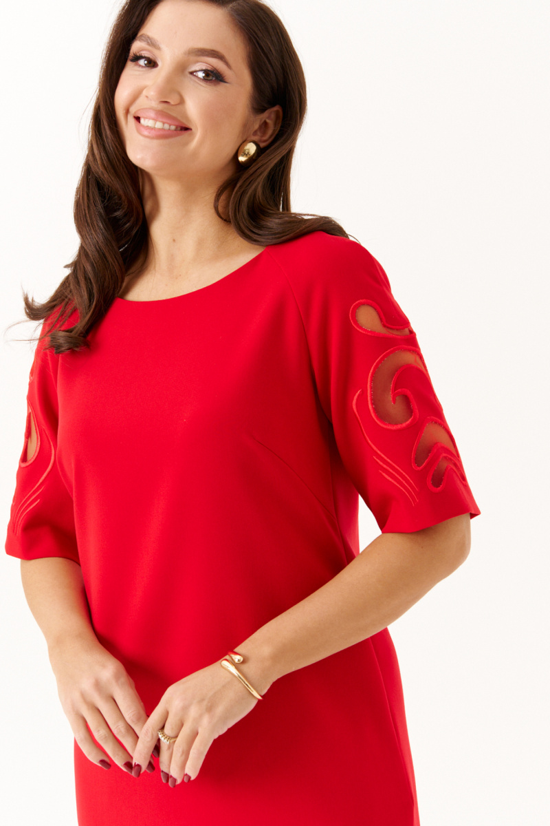 Платья Панда 118680 красный