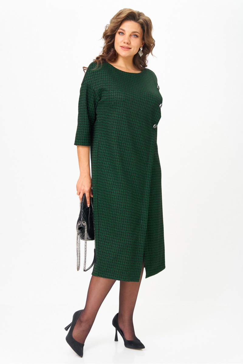 Платья Michel chic 2190 зеленый_черный