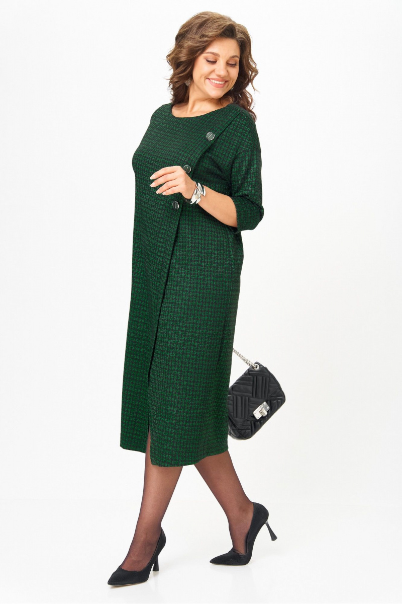 Платья Michel chic 2190 зеленый_черный