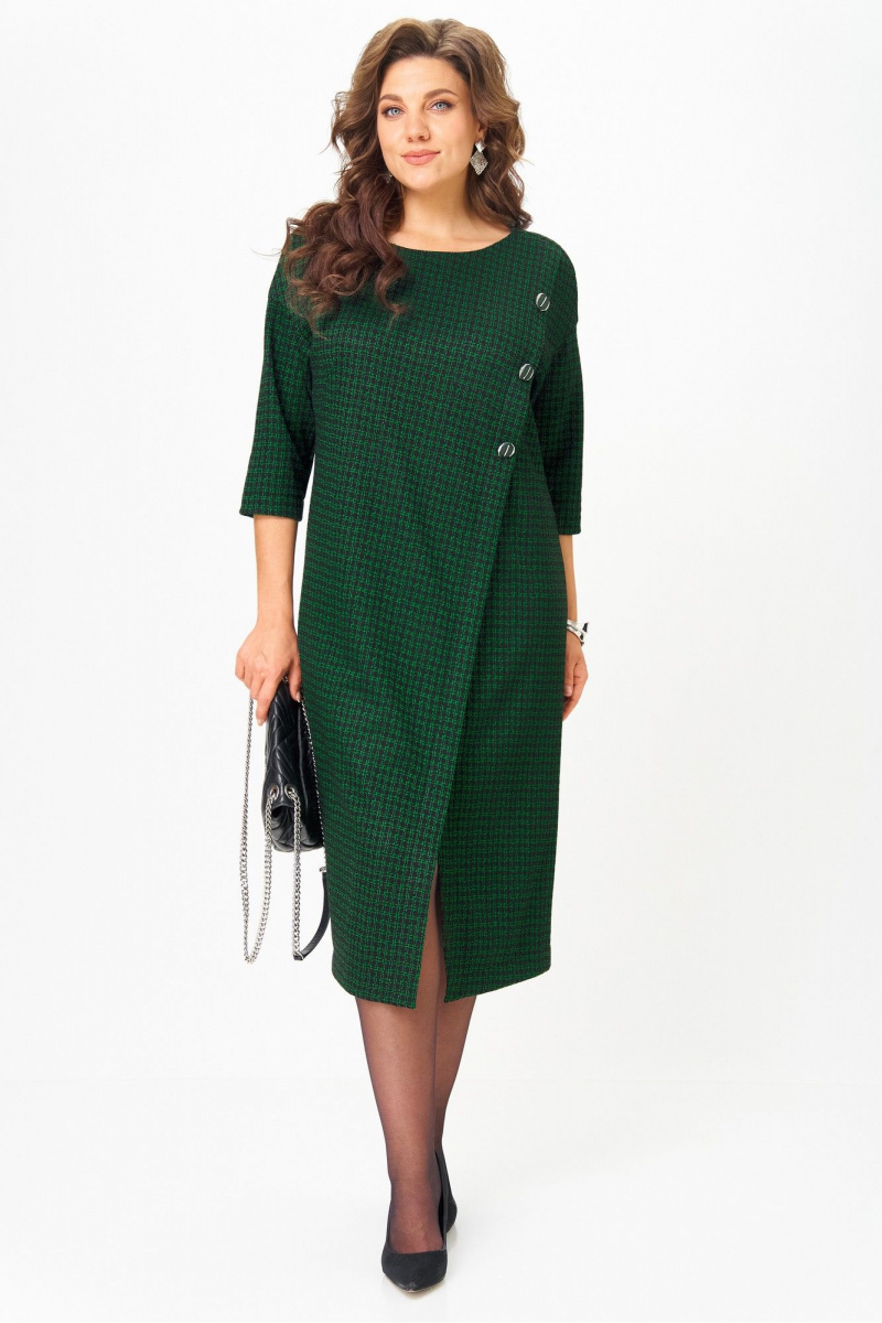 Платья Michel chic 2190 зеленый_черный