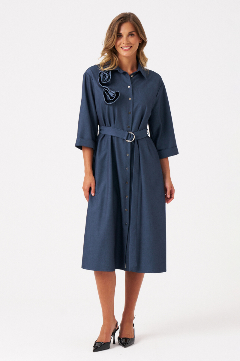 Платья Панда 112883 синий