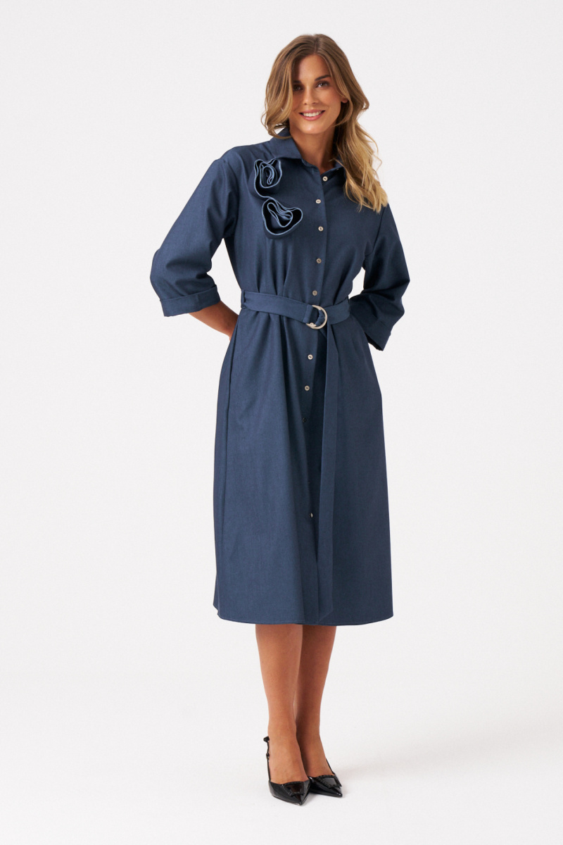 Платья Панда 112883 синий