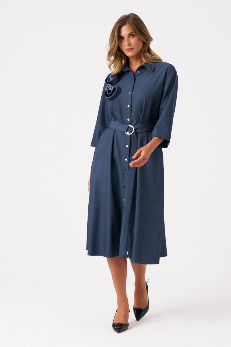 Платья Панда 112883 синий