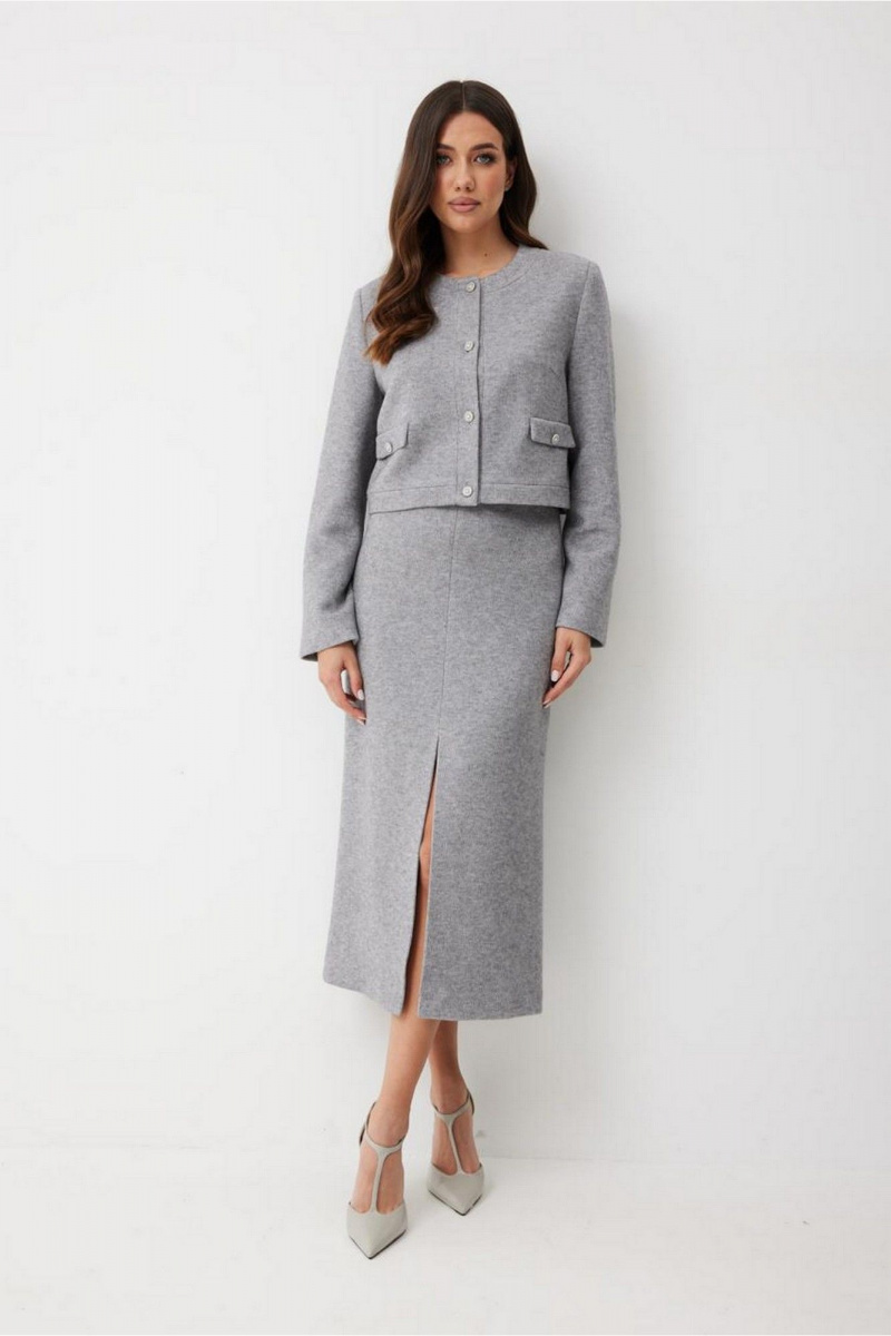 Юбки T.N.D М372/1 серый