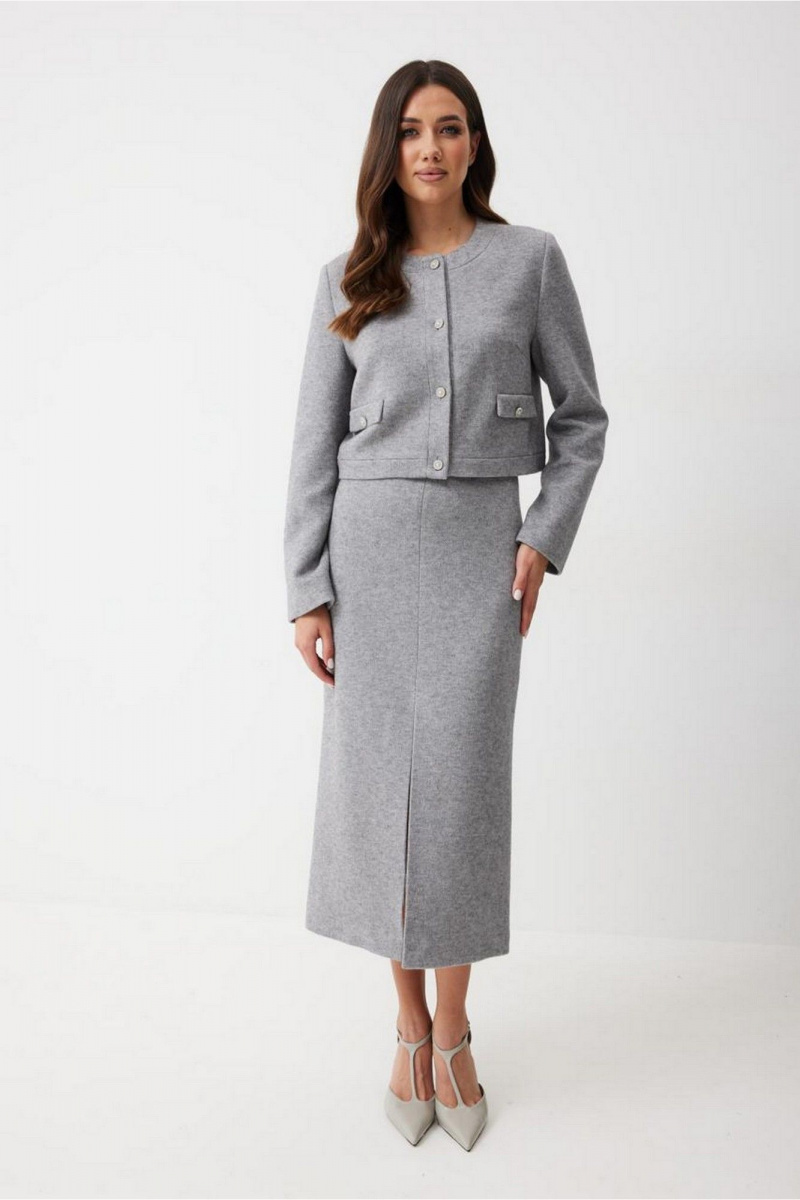 Юбки T.N.D М372/1 серый