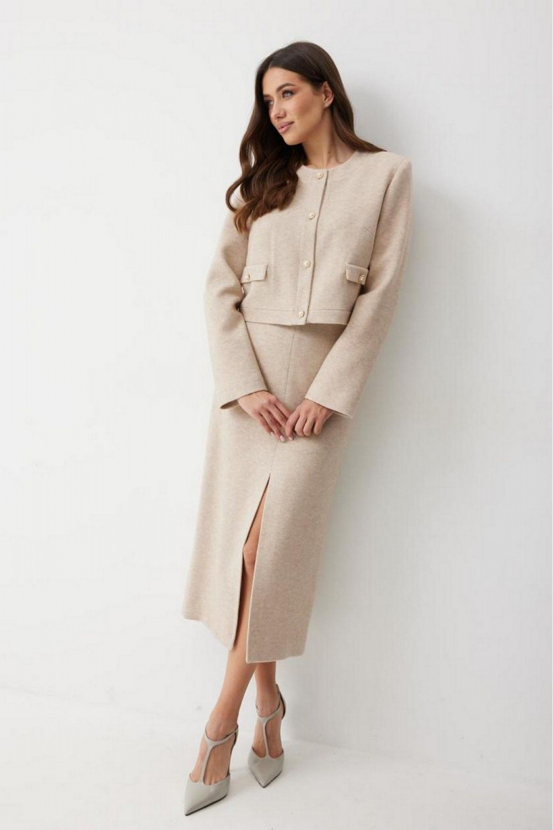 Юбки T.N.D М372/2 бежевый