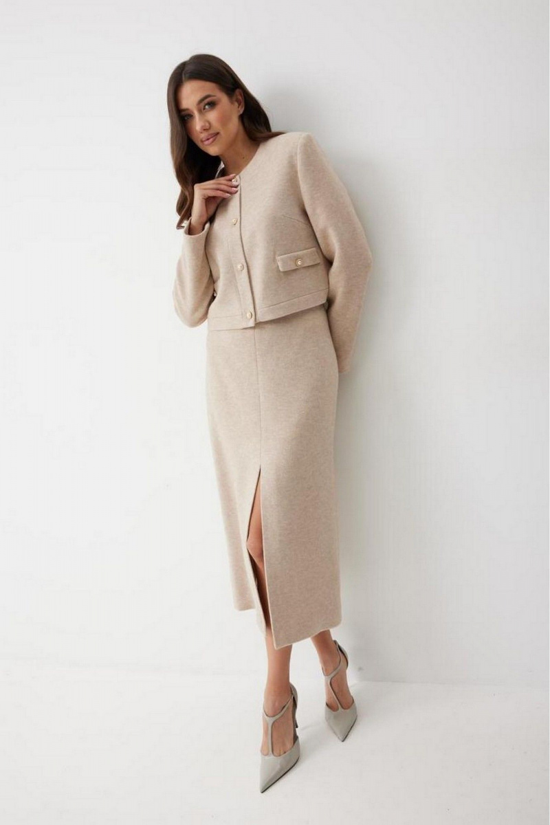 Юбки T.N.D М372/2 бежевый