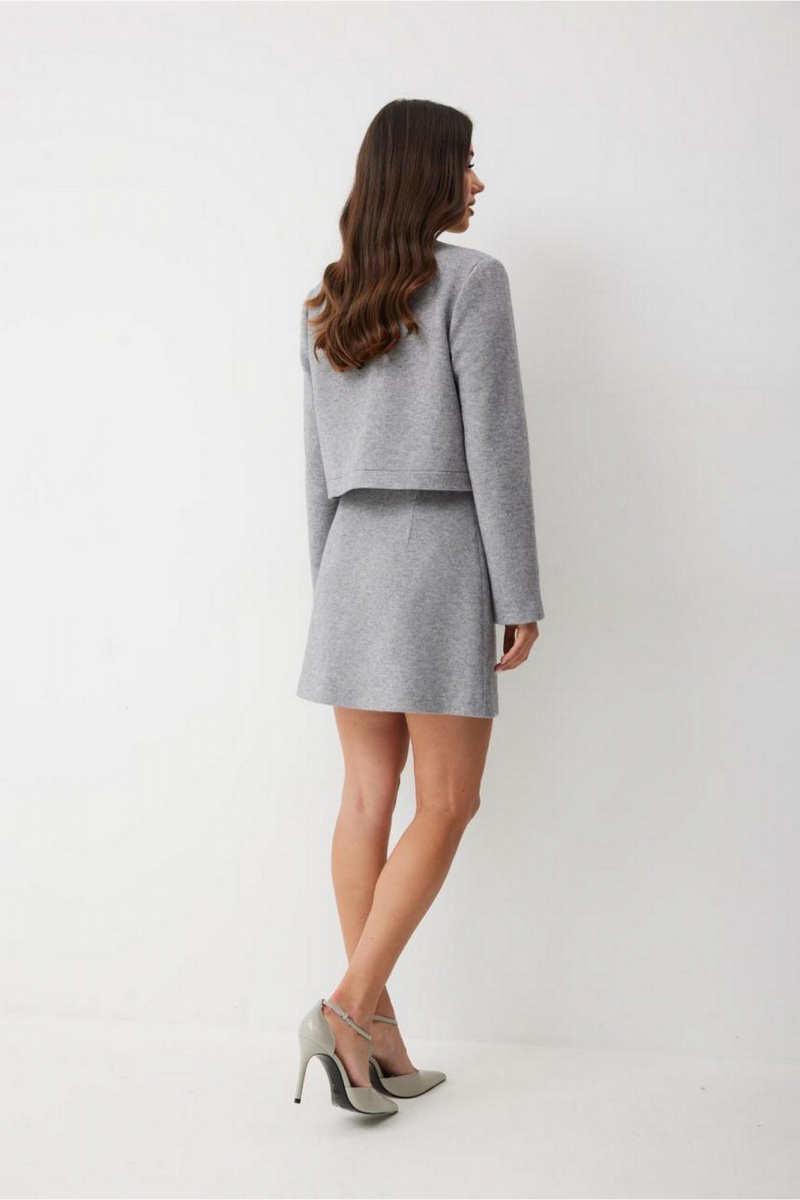 Юбки T.N.D М373/1 серый