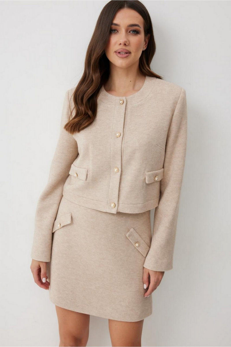 Юбки T.N.D М373/2 бежевый