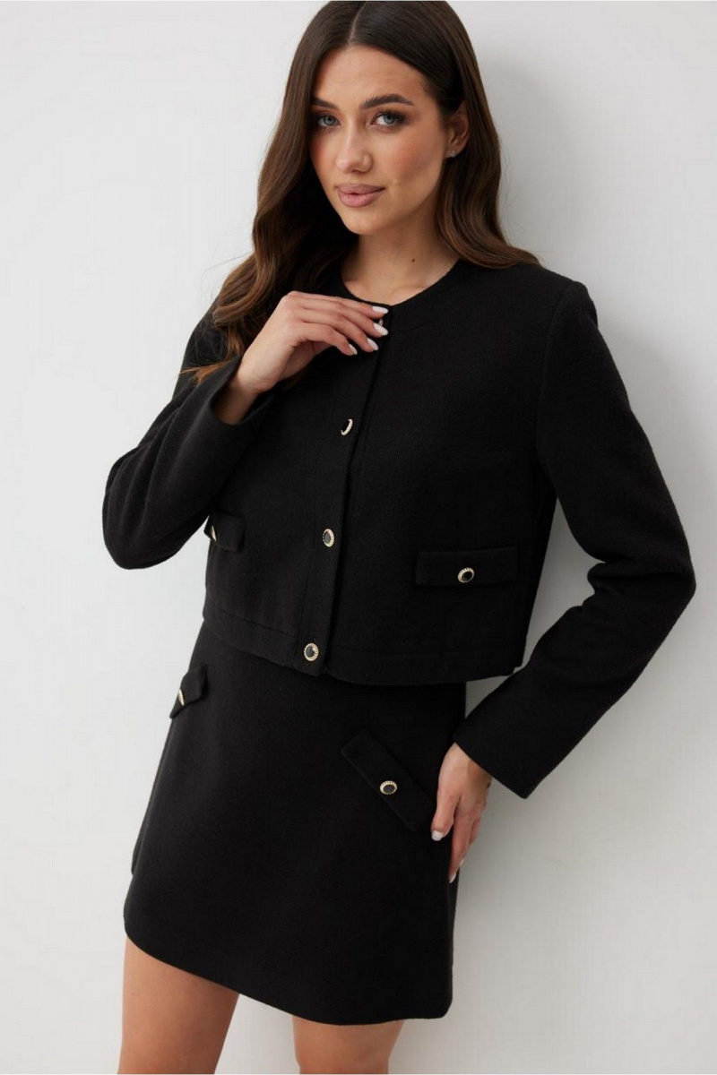 Жакеты T.N.D М666 черный