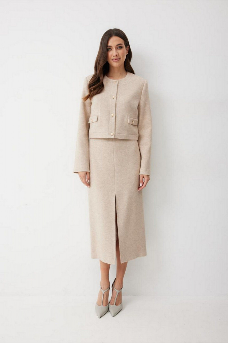 Жакеты T.N.D М666/2 бежевый