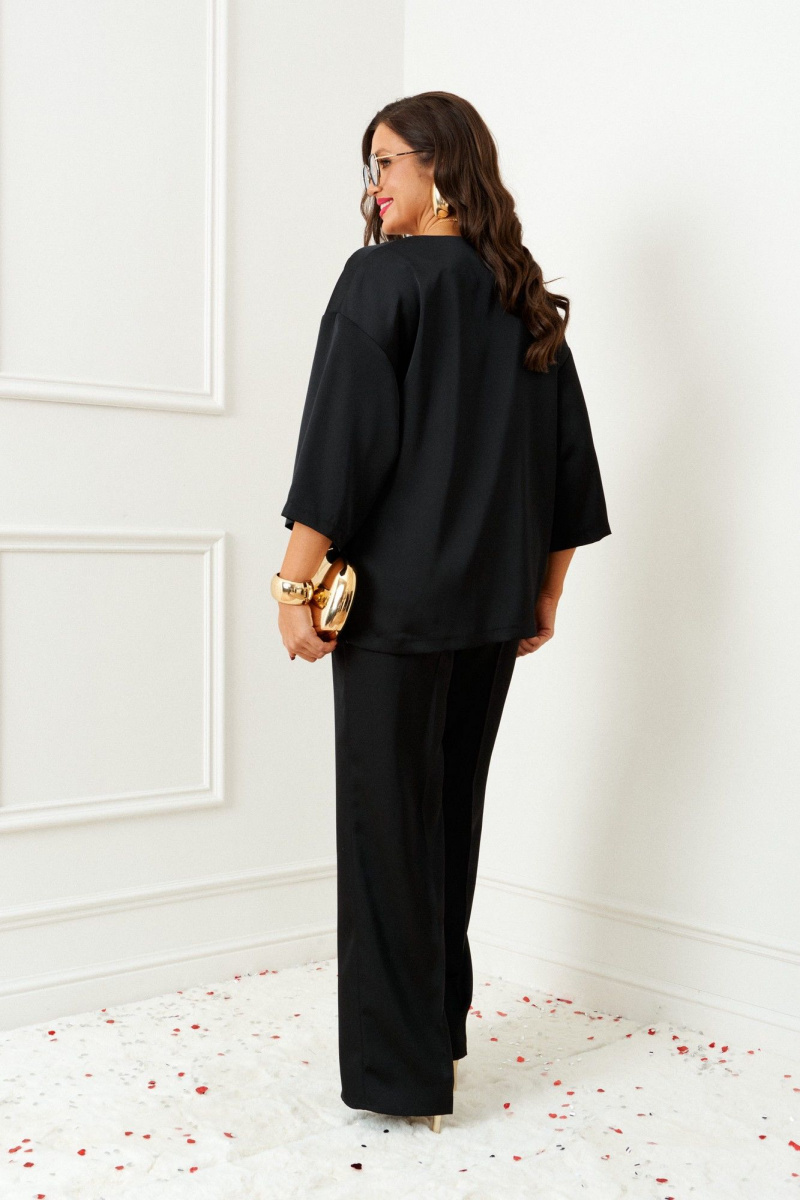 Брючный комплект Beautiful&Free 6401 черный