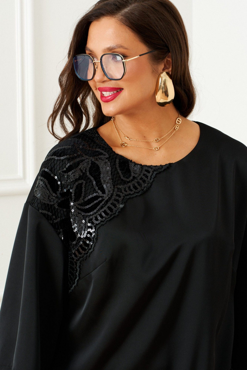 Брючный комплект Beautiful&Free 6401 черный