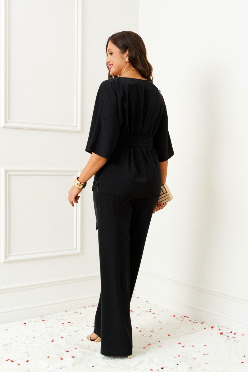 Брючный комплект Beautiful&Free 6402 черный