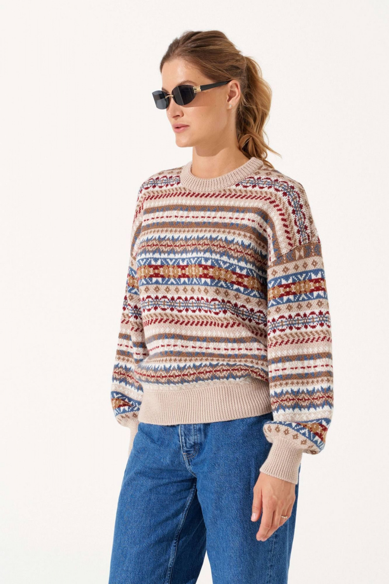 Джемперы Romgil РВ0407-ШЕ5 светло-бежевый