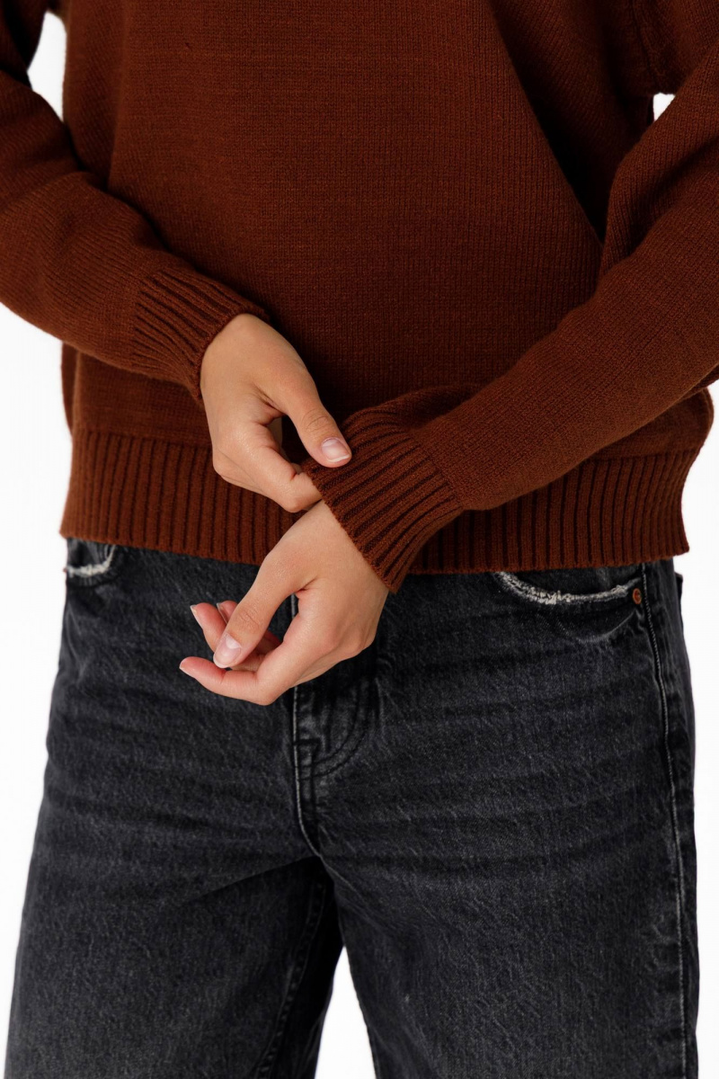 Джемперы Romgil РВ0335-ВИ5 шоколадный