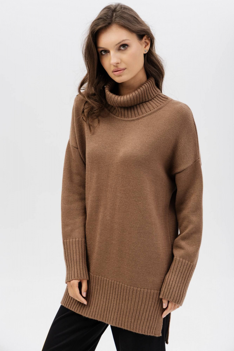 Свитеры Romgil РВ0416-ШЕ5 коричневый