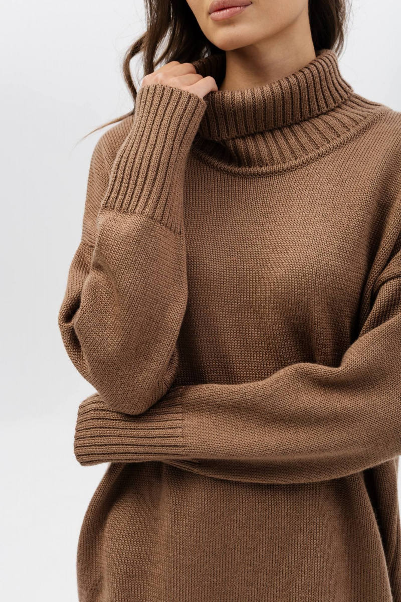 Свитеры Romgil РВ0416-ШЕ5 коричневый