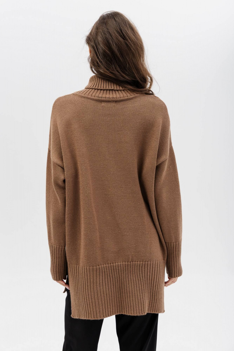 Свитеры Romgil РВ0416-ШЕ5 коричневый