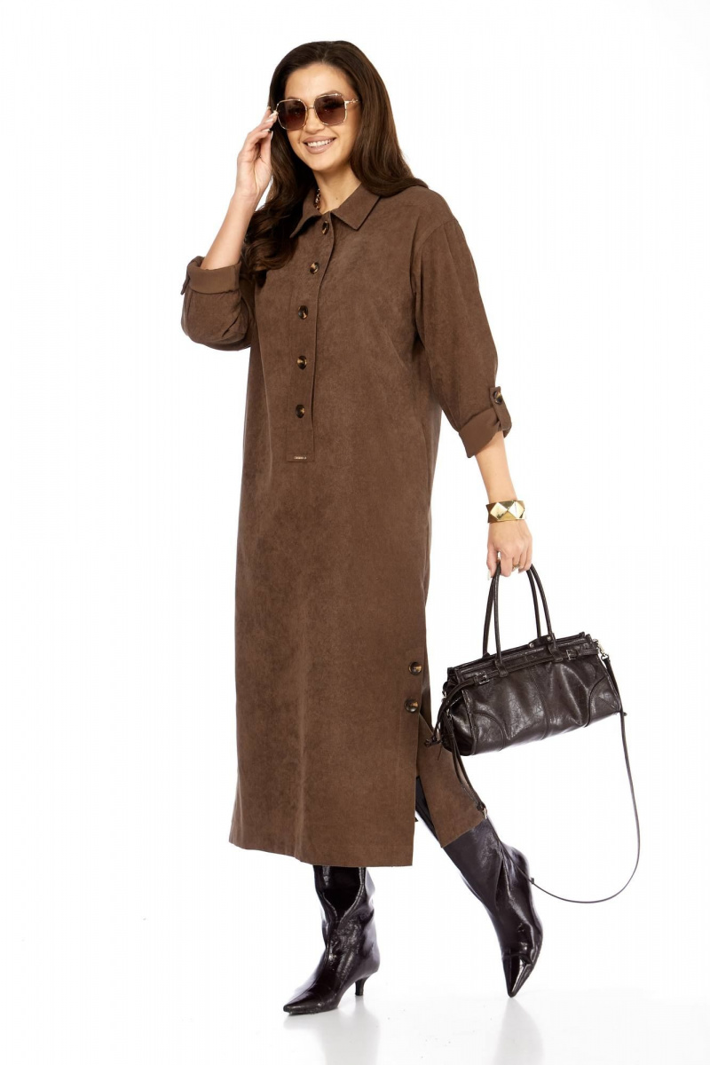 Платья Taita plus 2532 капучино