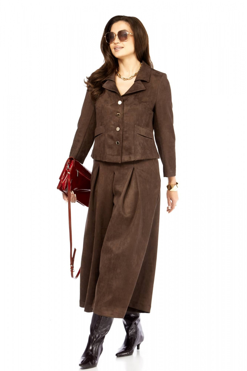 Брючный комплект Taita plus 2529 капучино