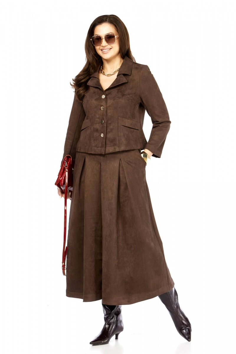 Брючный комплект Taita plus 2529 капучино