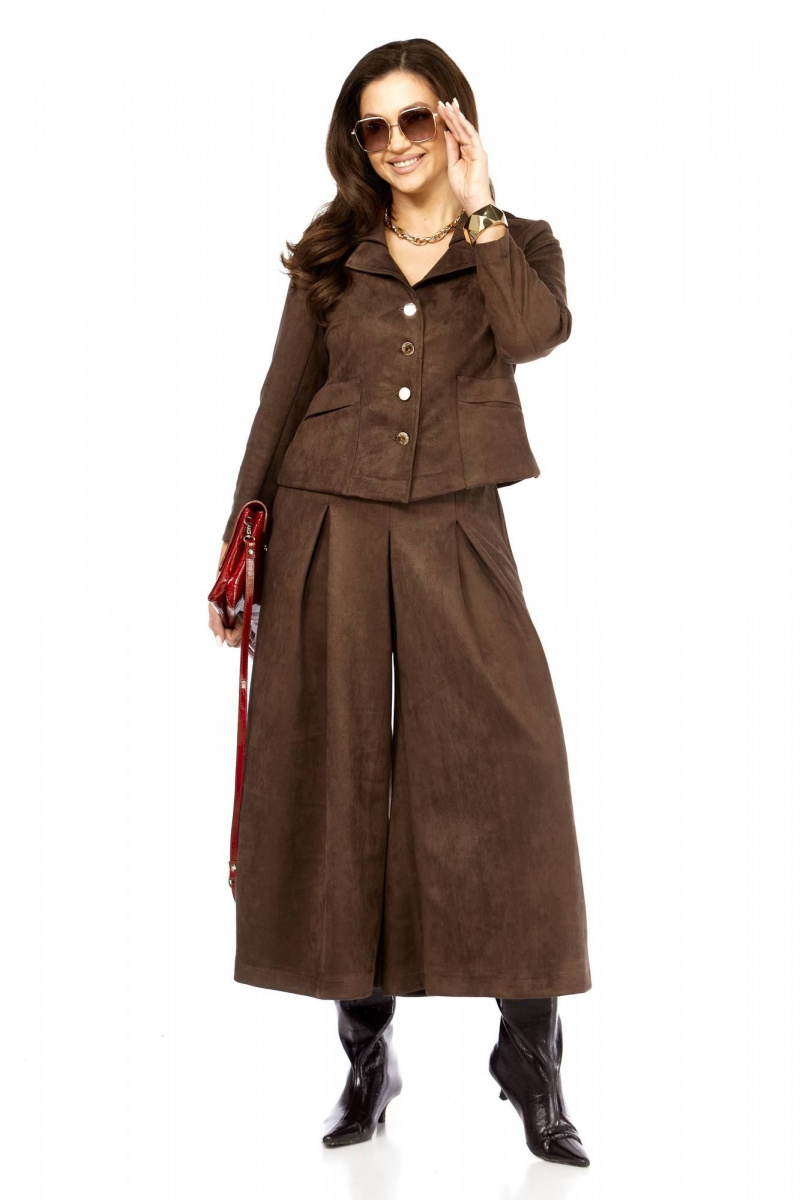 Брючный комплект Taita plus 2529 капучино