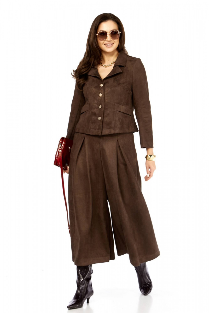 Брючный комплект Taita plus 2529 капучино