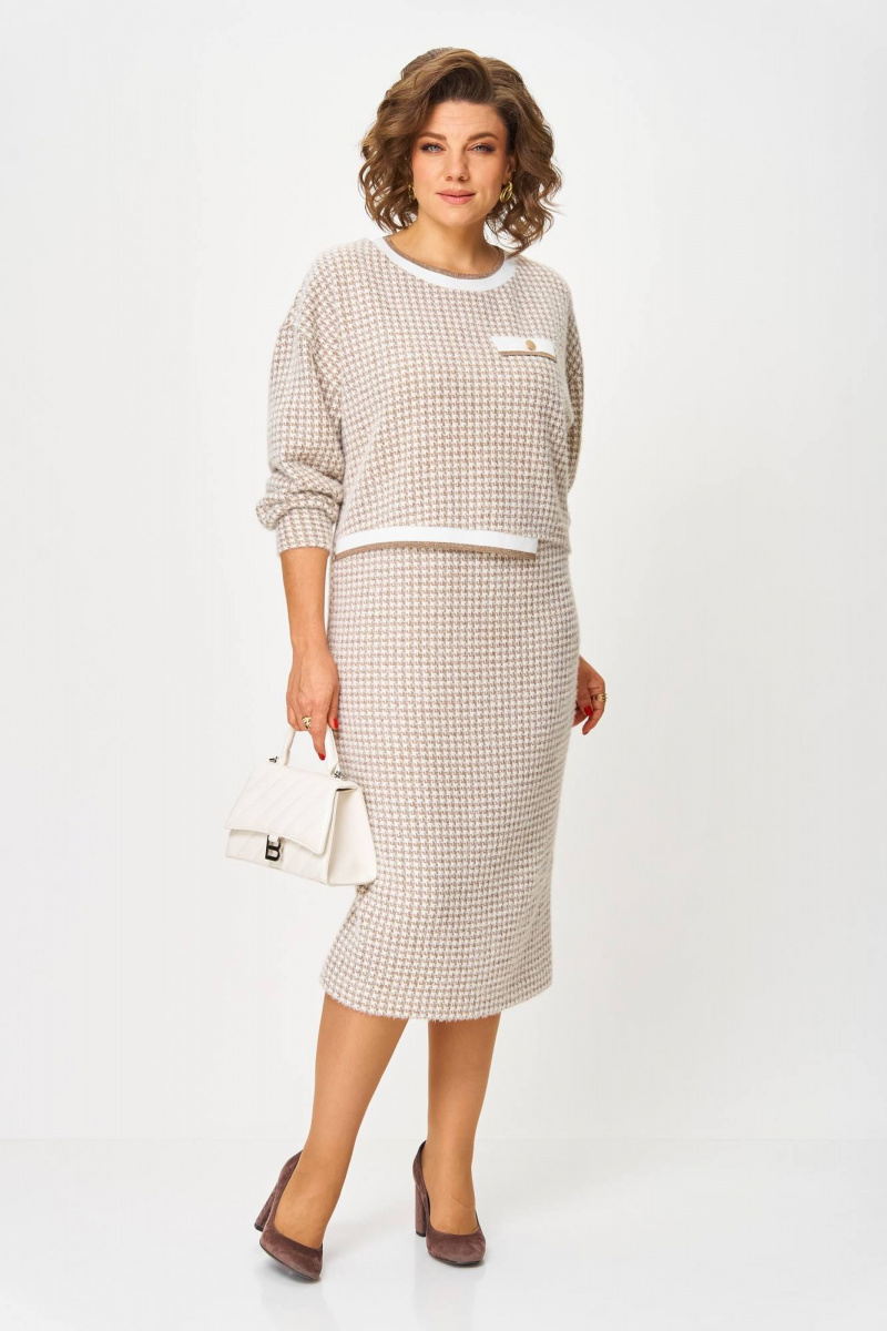 Платья Karina deLux M-1400 бежевый