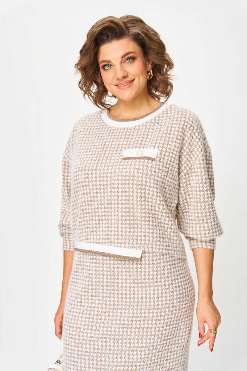 Платья Karina deLux M-1400 бежевый