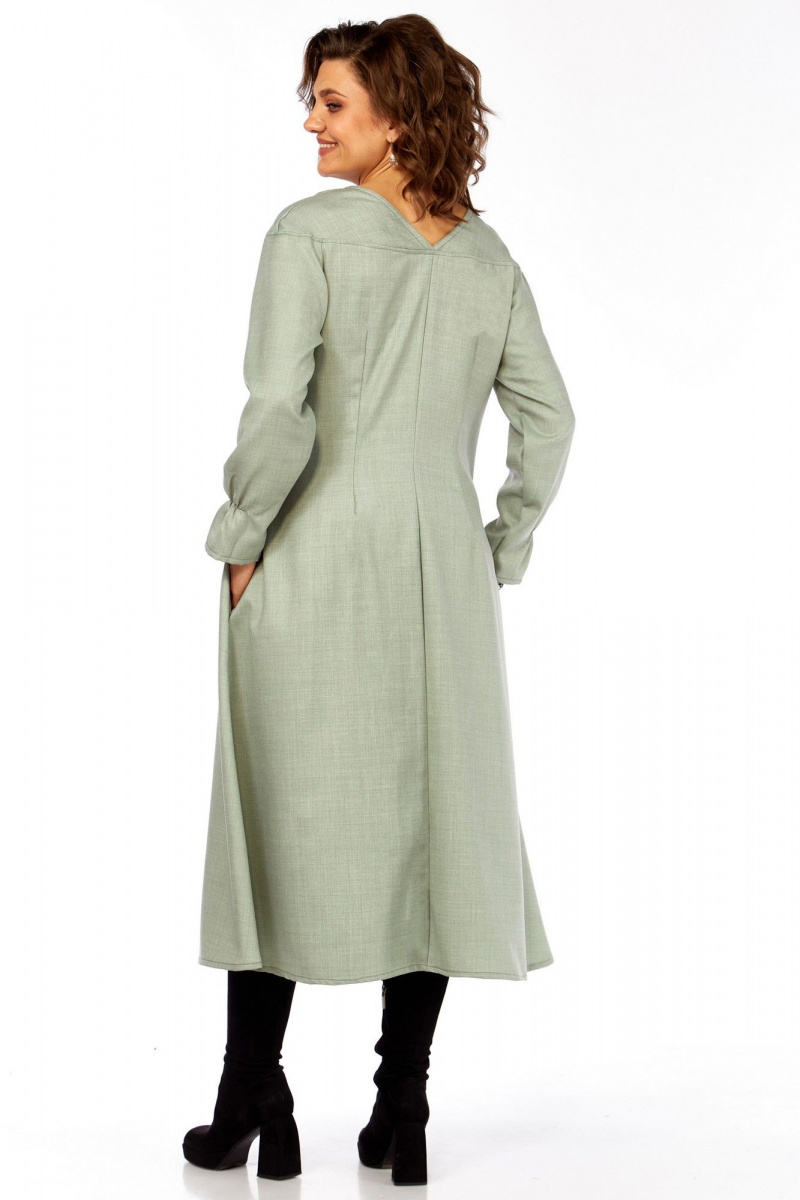 Платья Celentano lite 5065 шалфей