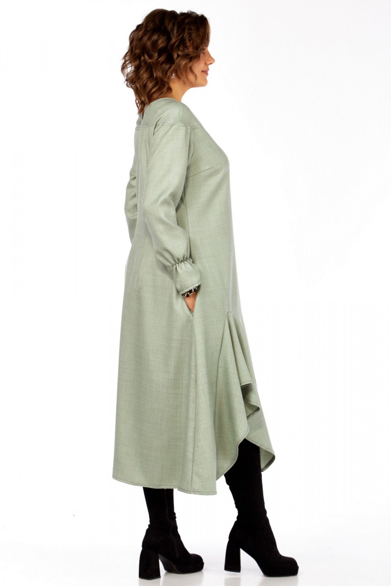 Платья Celentano lite 5065 шалфей