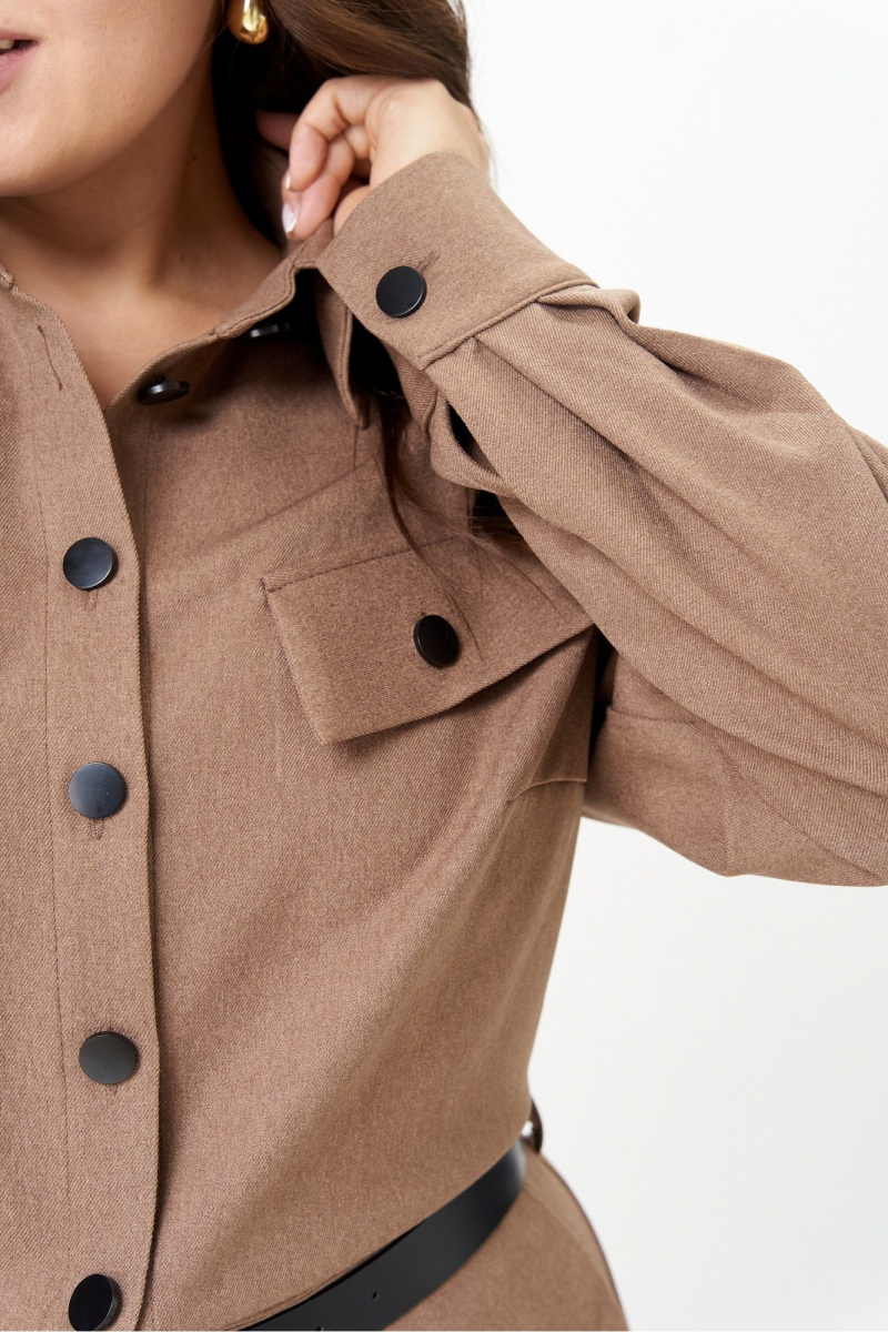 Платья AVA fashion М-160 капучино