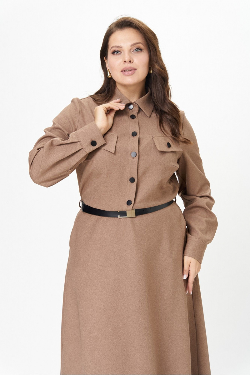 Платья AVA fashion М-160 капучино