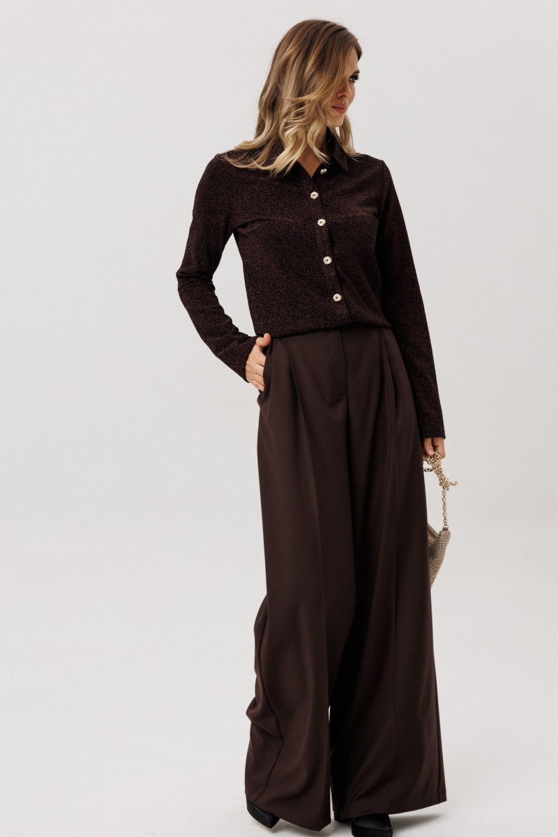 Брюки EOLA 3007 шоколадный