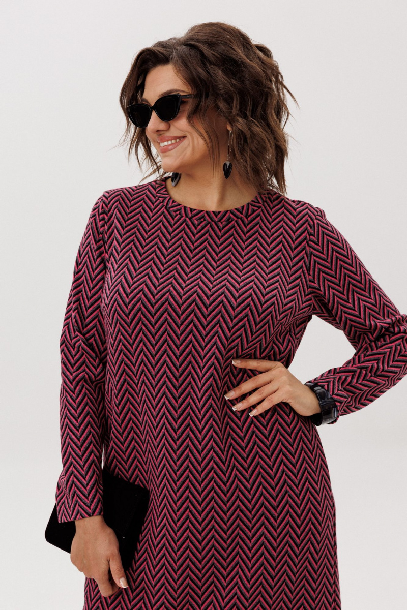 Платья Anelli 1755.1 рябиновая_волна