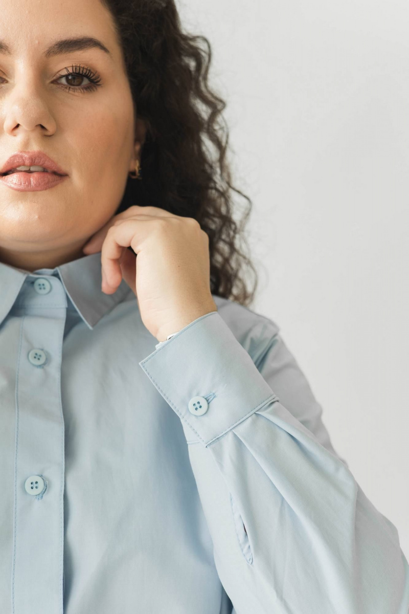 Рубашки Legend Style B-030 голубой