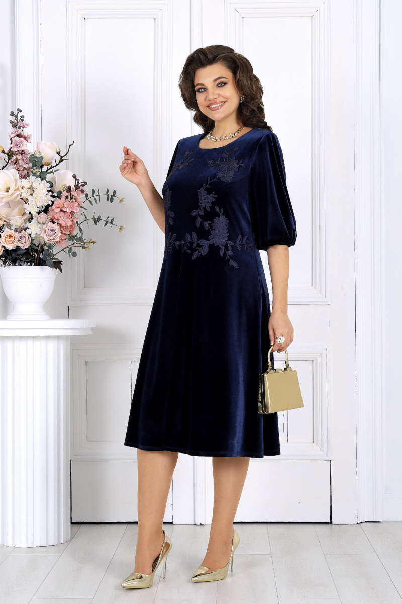 Платья Ninele 6025 темно-синий