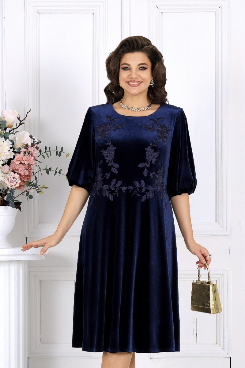 Платья Ninele 6025 темно-синий