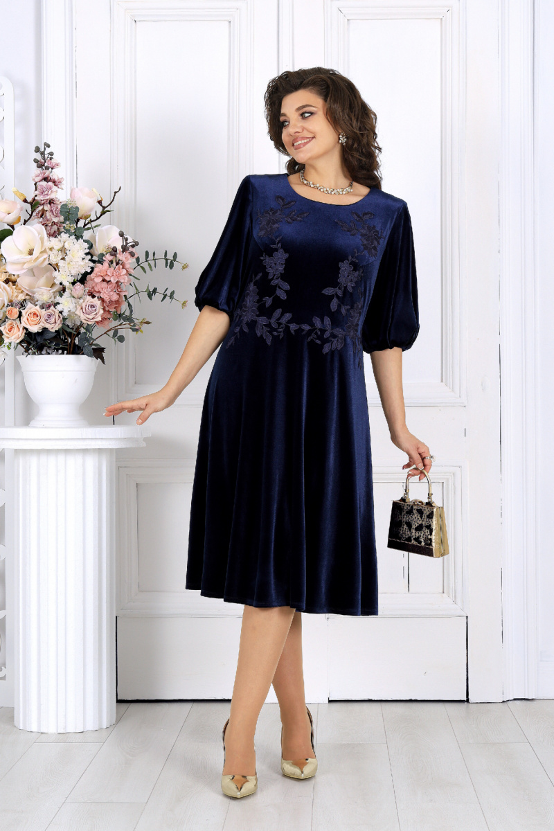 Платья Ninele 6025 темно-синий