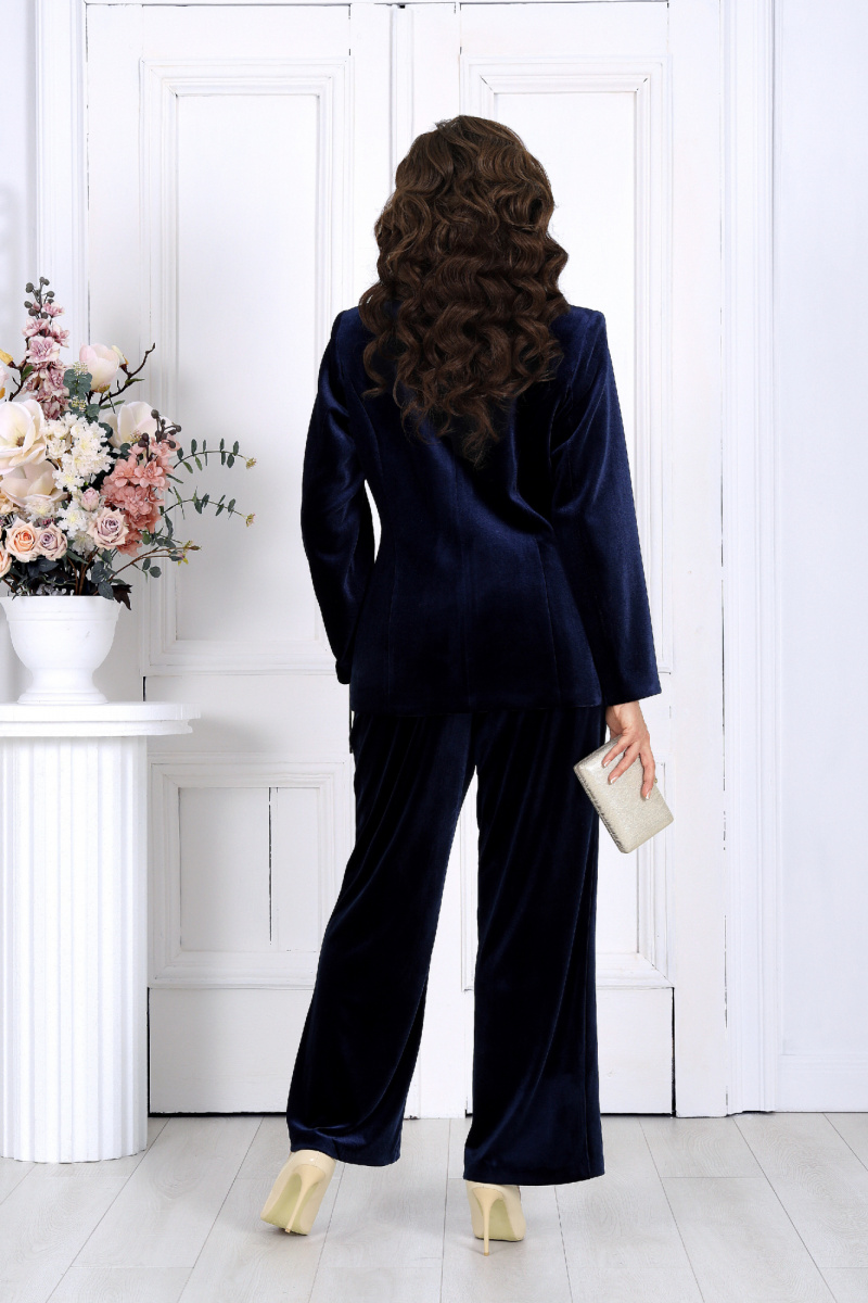 Брючный костюм Ninele 6032 темно-синий