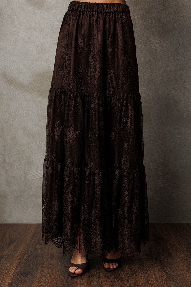 Юбки Butеr 3233 коричневый