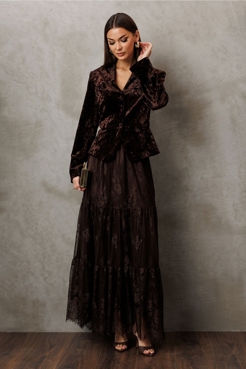 Юбки Butеr 3233 коричневый