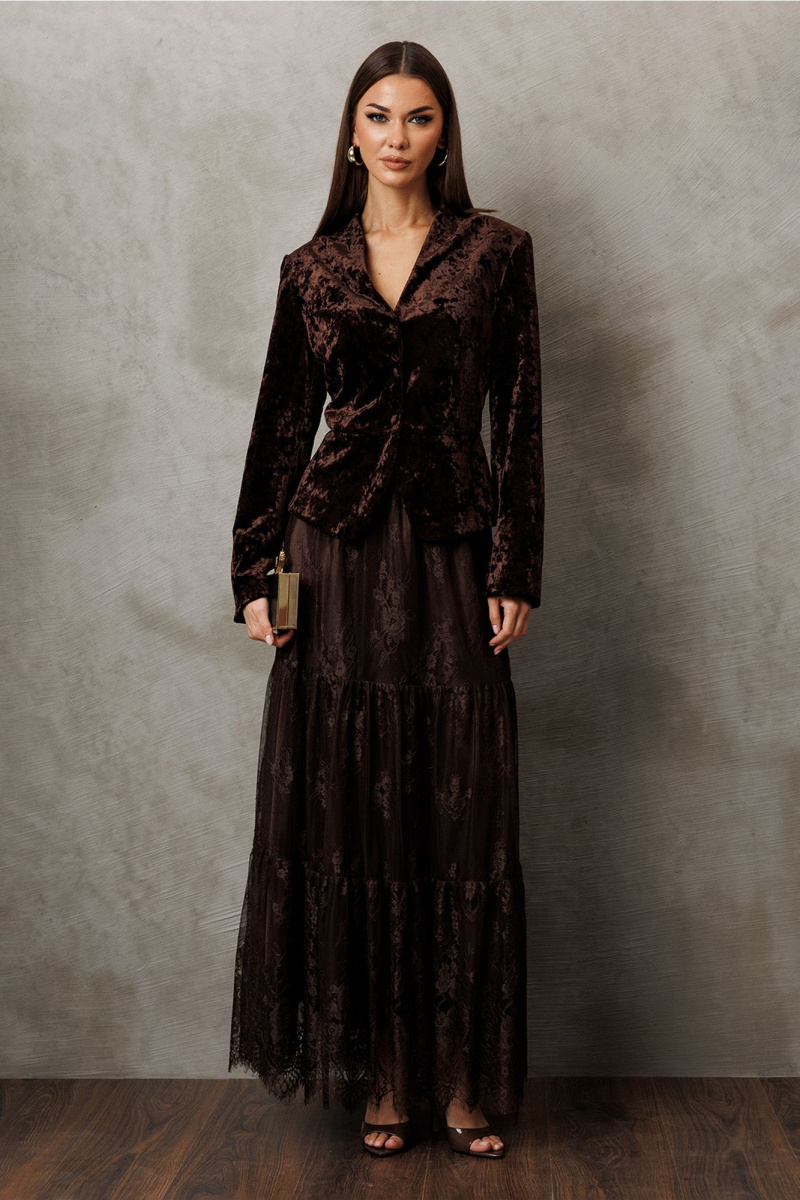 Юбки Butеr 3233 коричневый