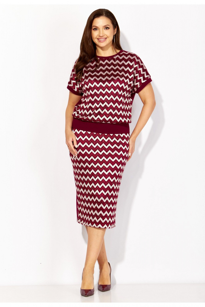 Юбочный комплект TAiER 1331 винный