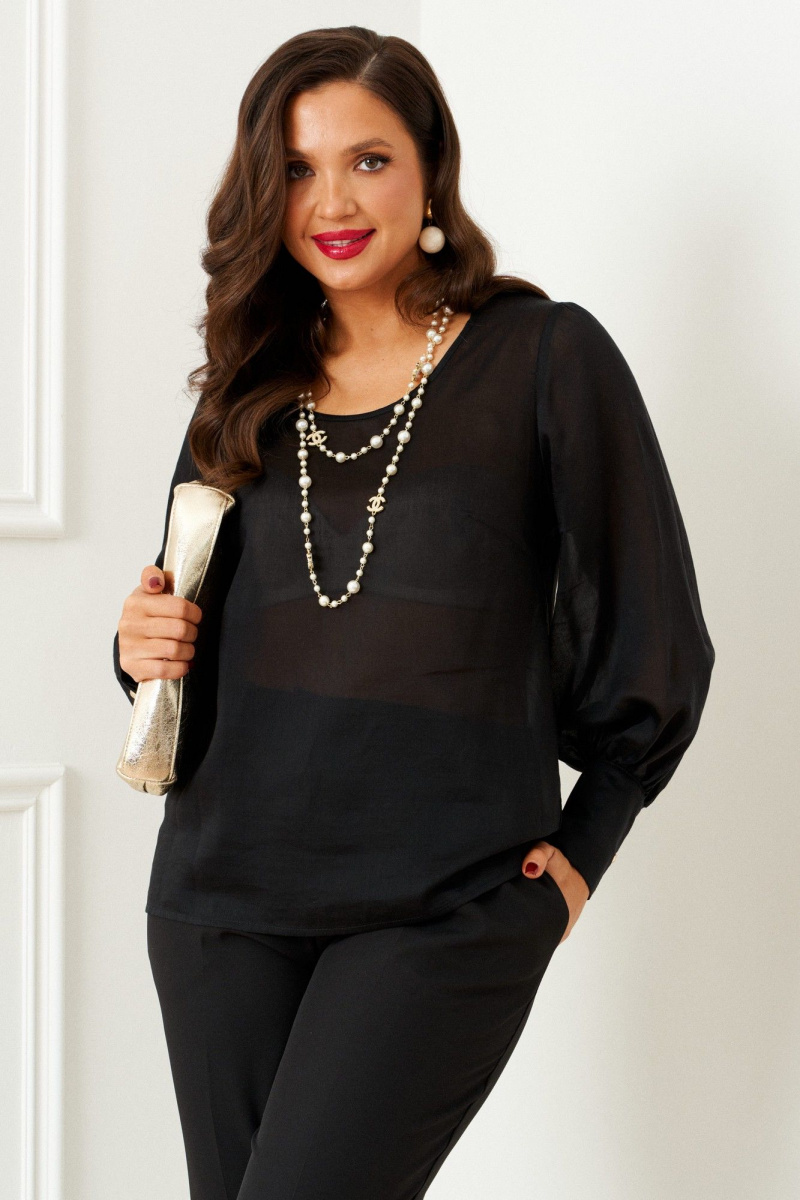 Брючный комплект Beautiful&Free 6395 черный