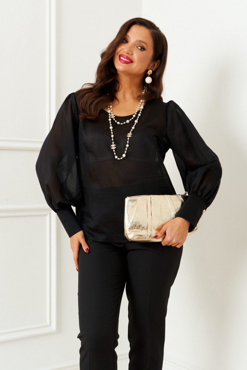 Брючный комплект Beautiful&Free 6395 черный